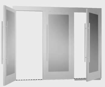 Aluminum door frame installation for your business