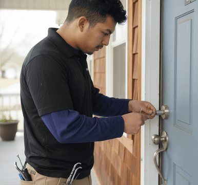 smart lock installation